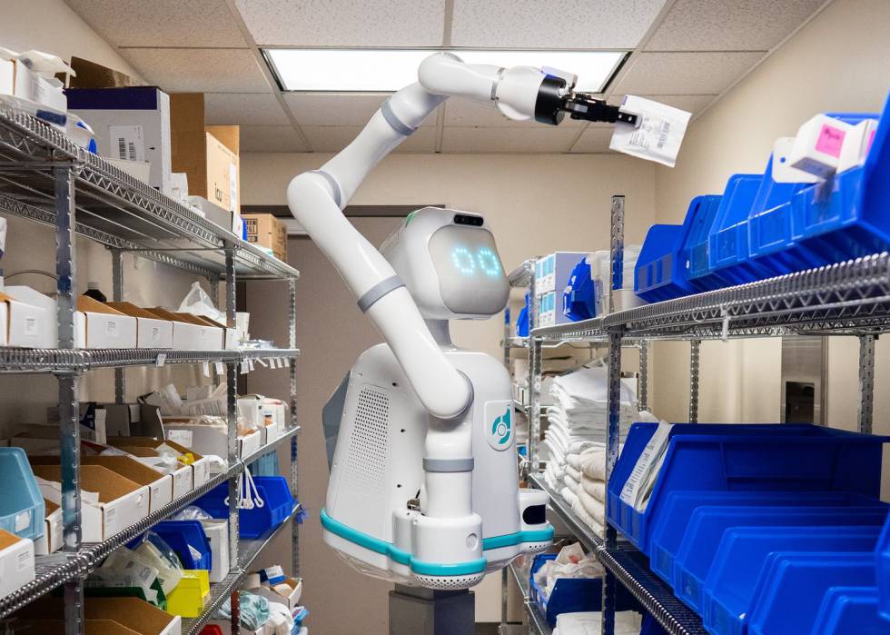 Moxi, A Hospital Robot Helping To Combat Nurse Burnout