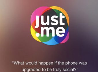 Just.me combines social, storage, and messaging into one mobile app