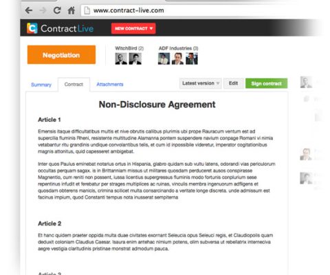 Contract Live launches next-gen contract management platform with in-app negotiations